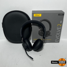 Jabra Elvove 2 65 MS Stereo Bluetooth headset Compleet in Doos