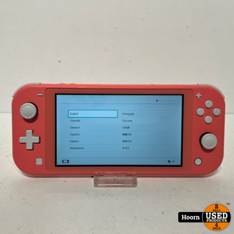 Nintendo Switch Lite Roze incl. Lader