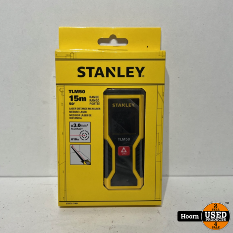 Stanley TLM50 Laserafstandsmeter 15M Nieuw in Doos