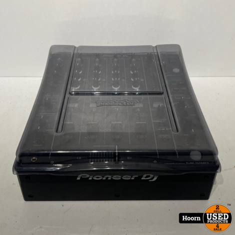 Pioneer DJ DJM-750 MK2 4-Kanaals DJ-Mixer incl. Stofkap en FlightCase in Nette Staat