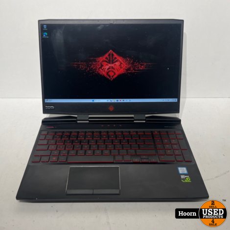 HP Omen 15-dc0980nd 15.6 inch Gaming Laptop | i7 | 256GB | Nvidia | incl. Lader