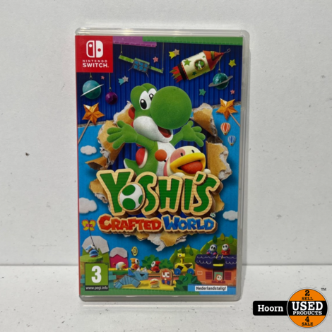 Nintendo Switch Game: Yoshi's Crafted World