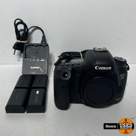 Canon EOS 5D MKIII Losse Body incl. Lader en 4 Accu's