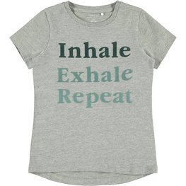 Name It Inhale t-short grey