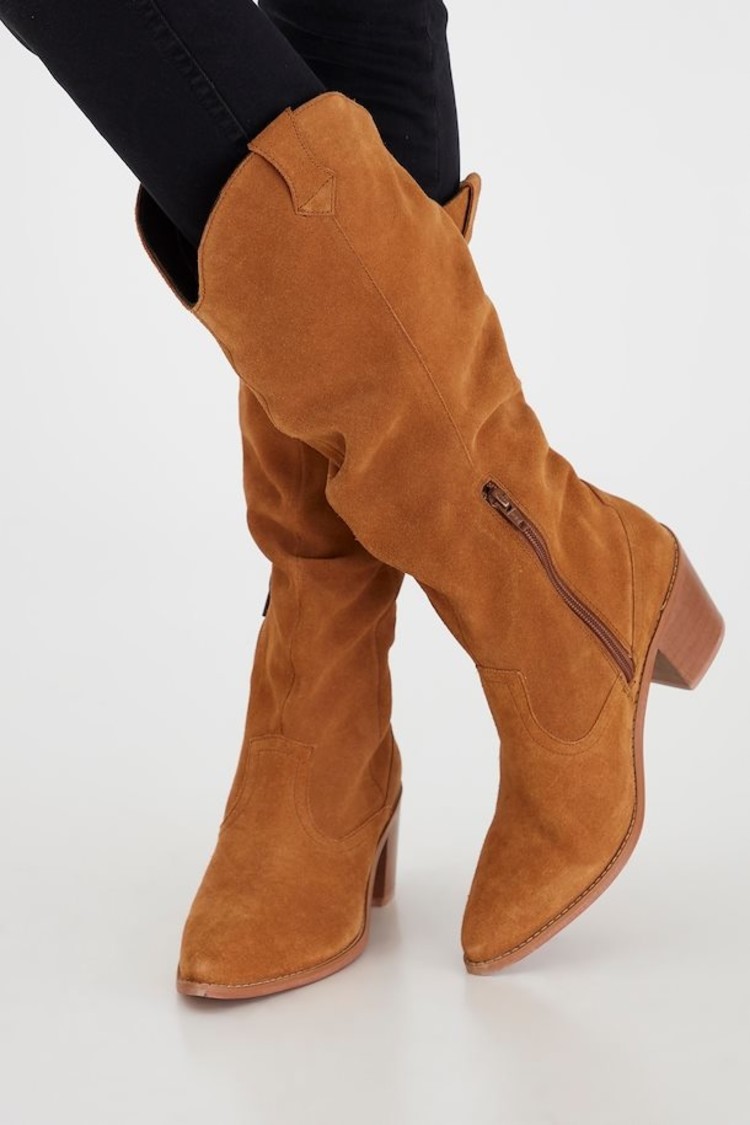 B Young RAYLOR SUEDE LONG laars