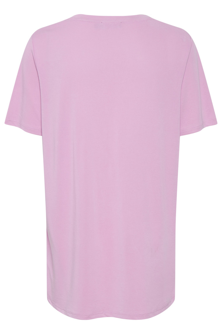 Soaked in luxury Columbine oversize tshirt lila