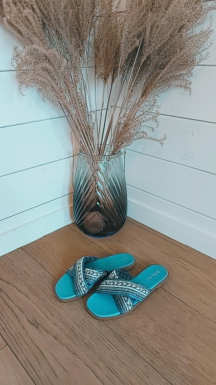 Slipper Nona blue