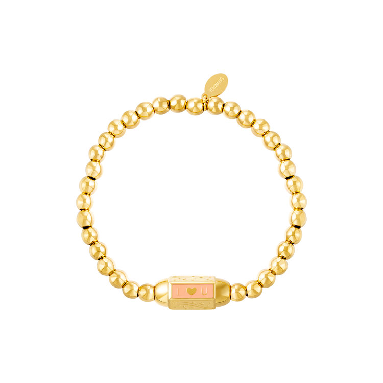 Gouden armband ik hou van jou