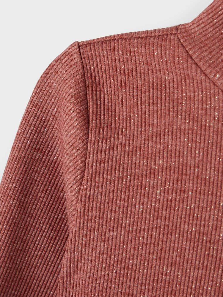 Name It NKFOLANTE LS SLIM TOP mauvewood