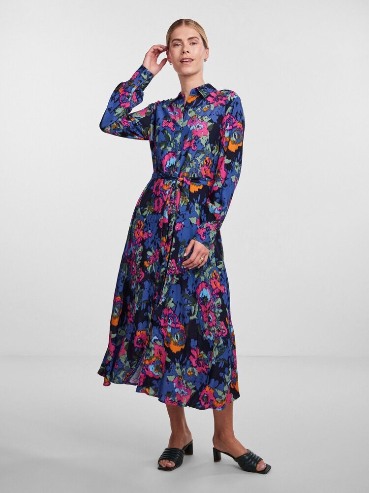 Y.A.S YASFIMA LS LONG SHIRT DRESS
