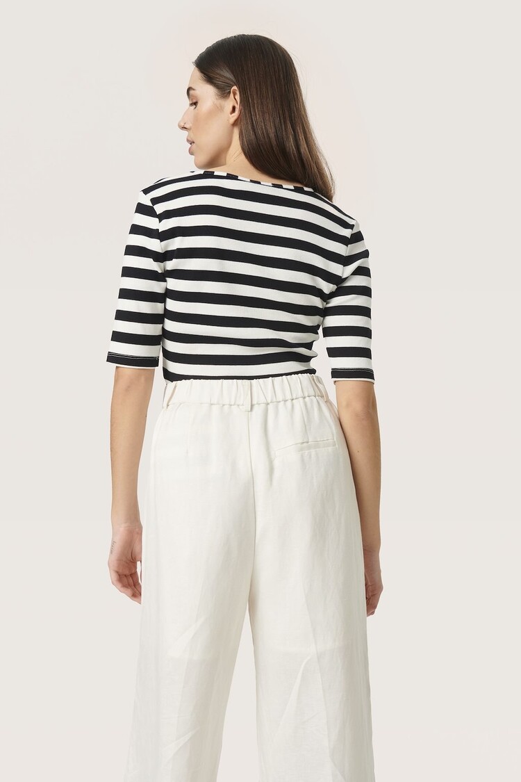 Soaked in luxury SLSimone Striped Tee SS