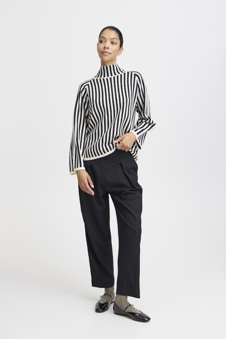 b.young BYOTARI ROLLNECK JUMPER black