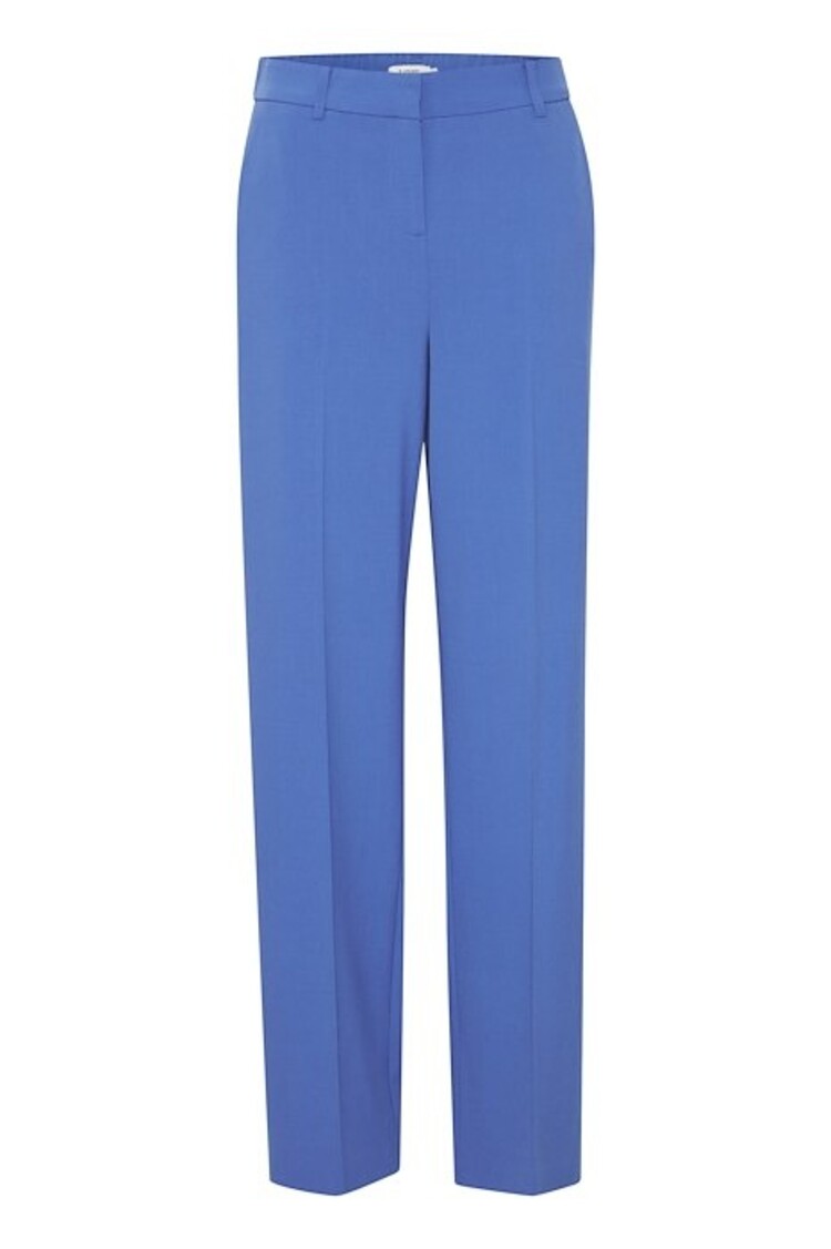 b.young BYDANTA WIDE LEG PANTS high blue
