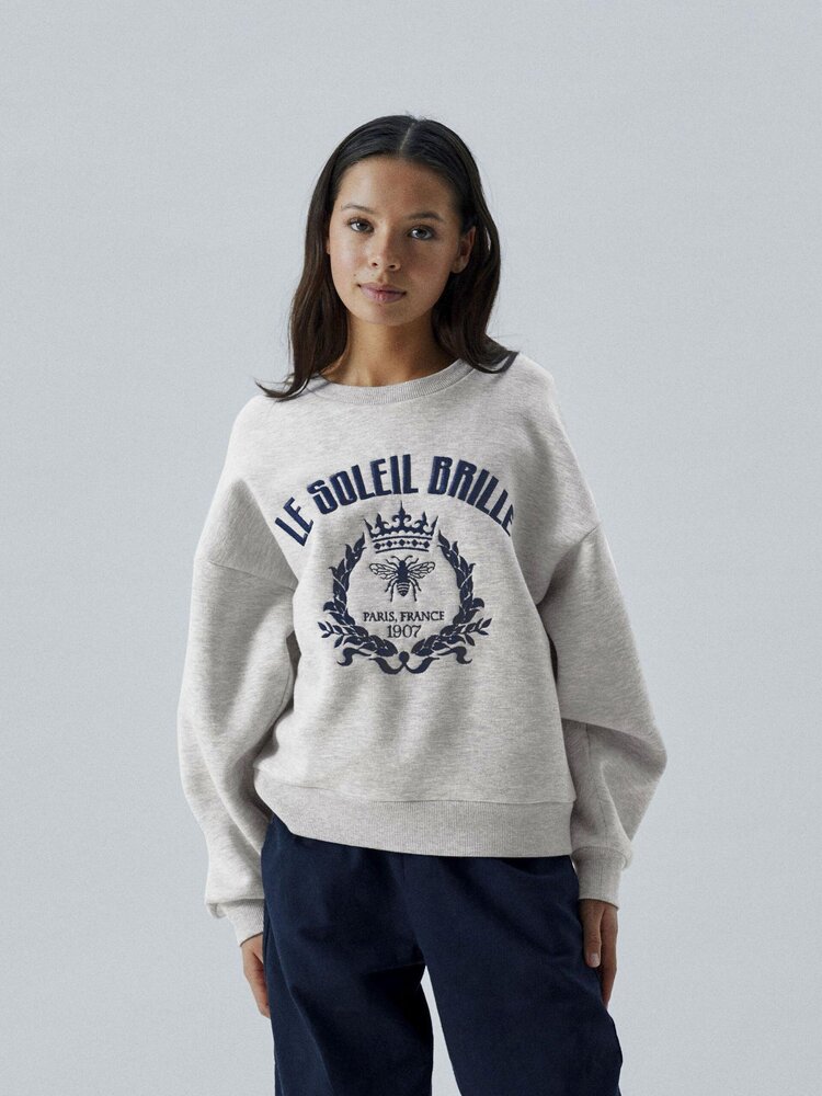 LMTD NLFNOLEI LS BRU SHORT SWEAT