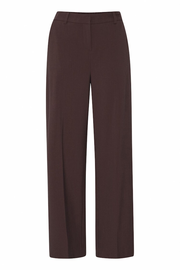 b.young BYDANTA WIDE LEG PANTS chocolat