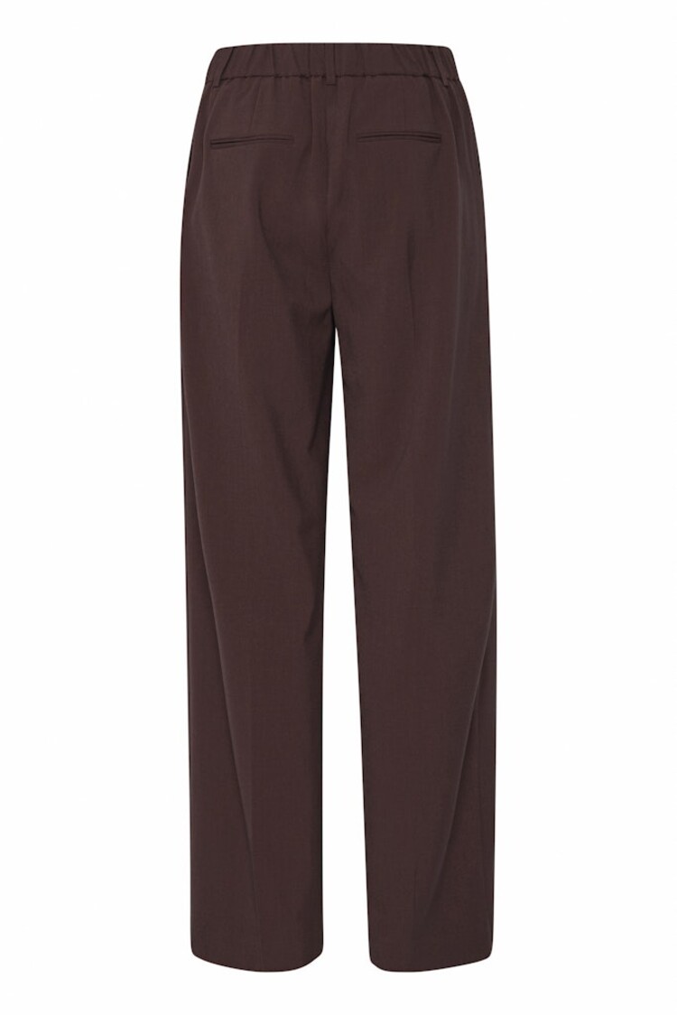 b.young BYDANTA WIDE LEG PANTS chocolat