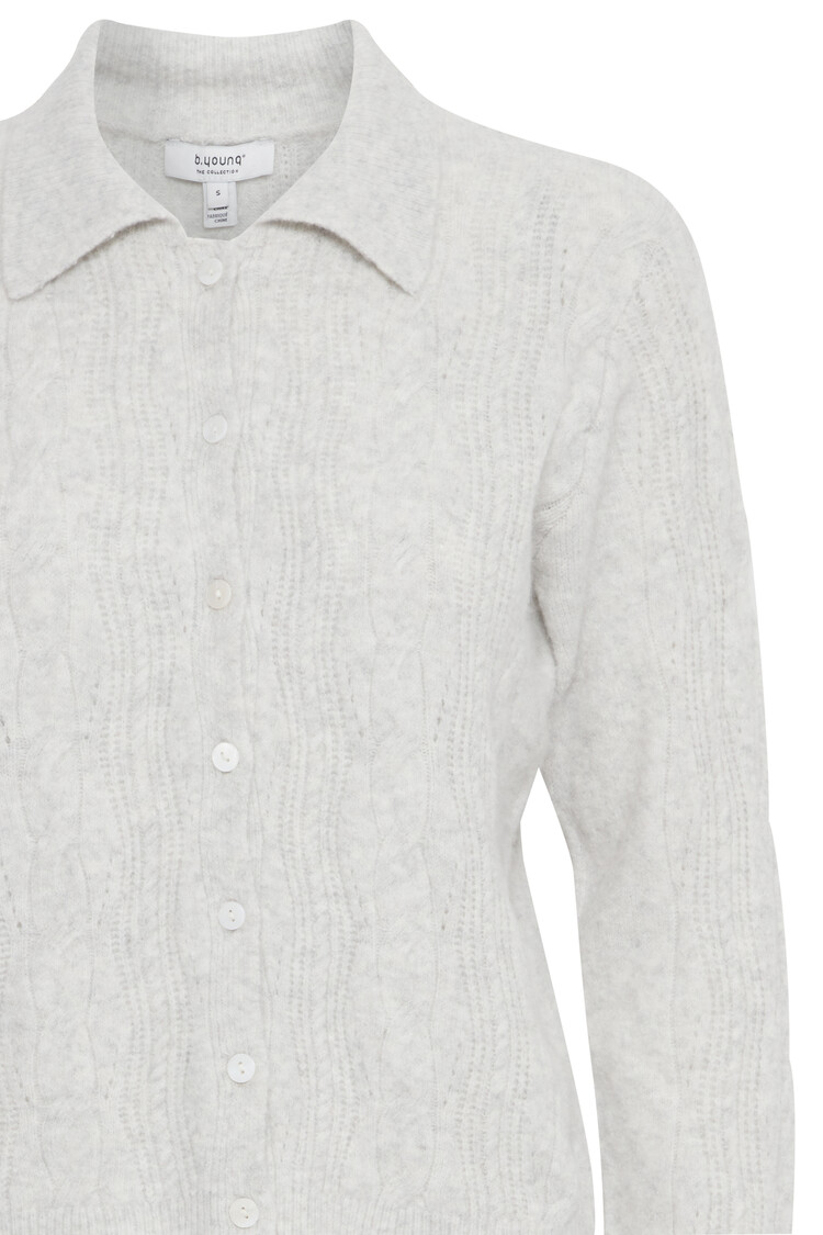 b.young BYMIFFA CARDIGAN light grey