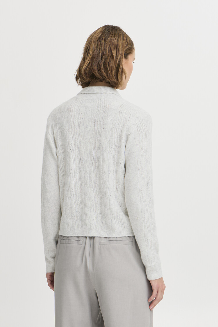 b.young BYMIFFA CARDIGAN light grey