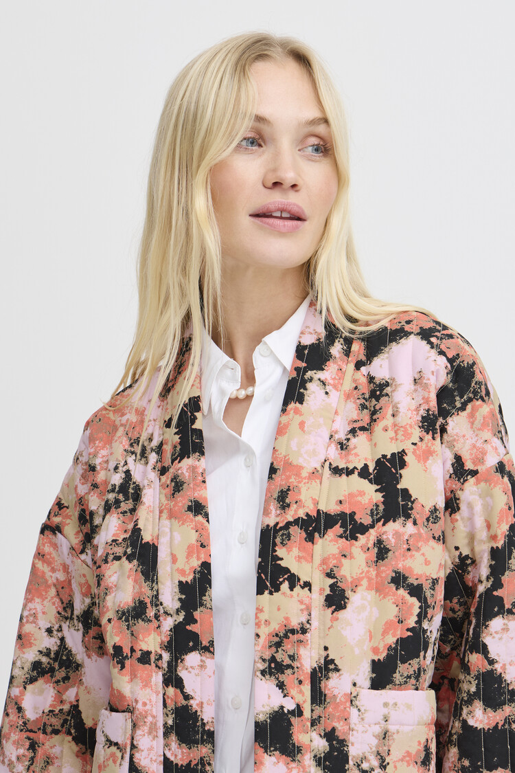 b.young BYDAIMA KIMONO humus