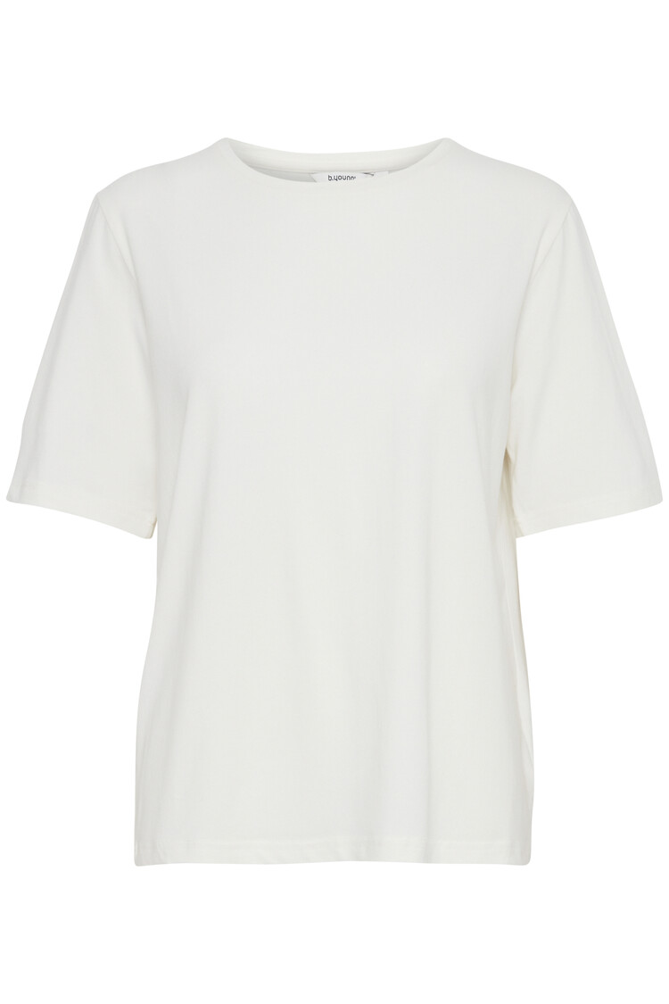 b.young BYPAMILA HALF TSHIRT off white