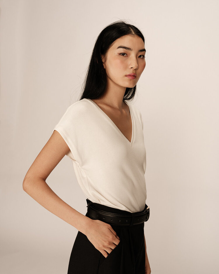 Grace & Mila Prosper tshirt ecru