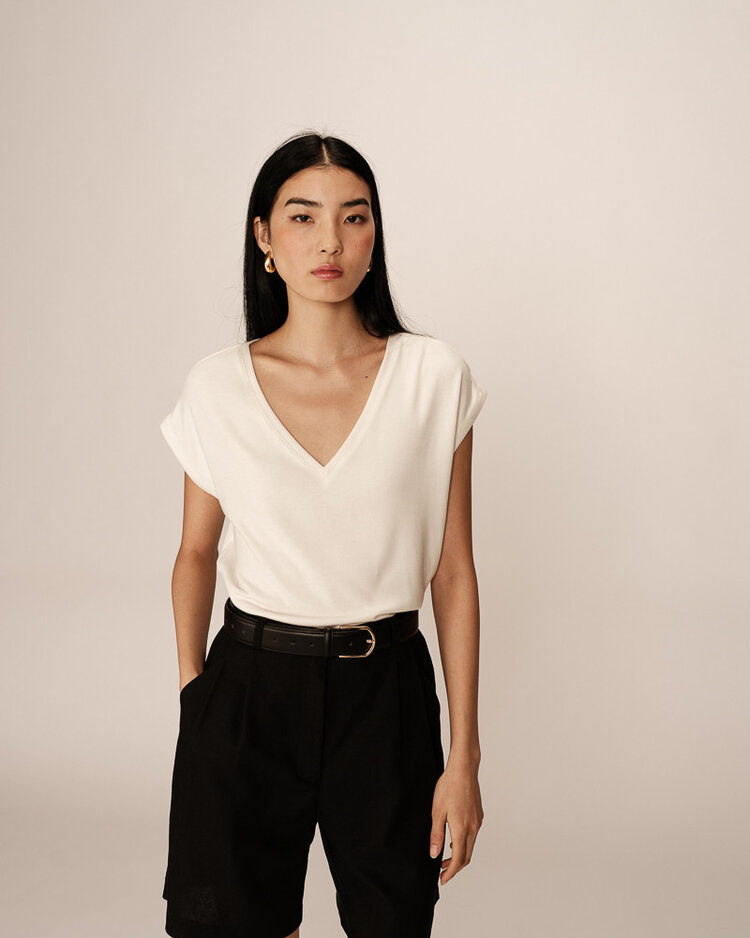 Grace & Mila Prosper tshirt ecru