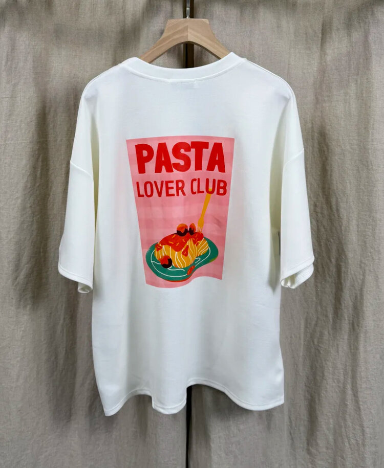 M&M Tshirt pasta love