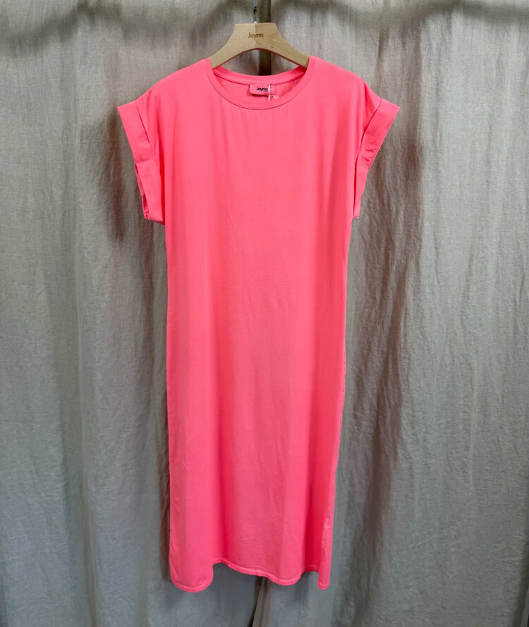 M&M Jurk fluo roze