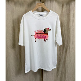 M&M Tshirt hot dog