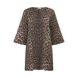 b.young BYKENNA DRESS denim leopard