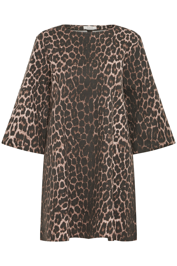 b.young BYKENNA DRESS denim leopard