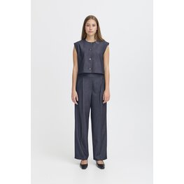 Ichi IHJUMI Pant darkblue
