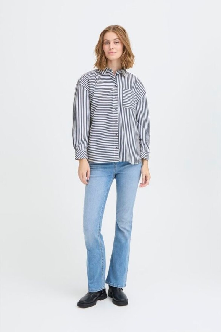 Ichi IHEVINOA Shirt striped