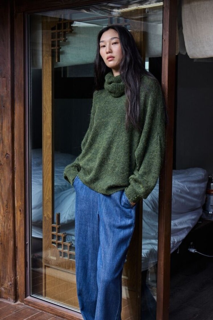 Ichi IHAUBERY Pant dark blue