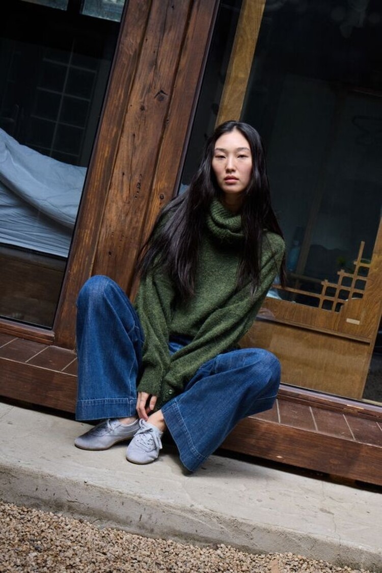 Ichi IHAUBERY Pant dark blue