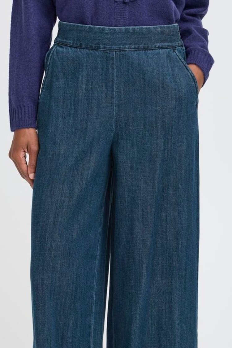 Ichi IHAUBERY Pant dark blue
