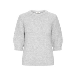 b.young BYMILLERS SS JUMPER mid grey