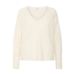 b.young BYMONNA VNECK JUMPER birch
