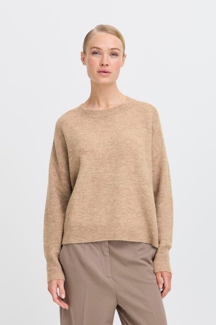 b.young BYMONNA JUMPER walnut