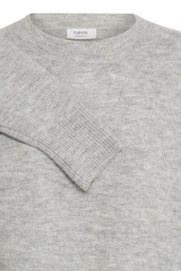 b.young BYMONNA JUMPER mid grey