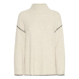 b.young BYOMEA ROLLNECK JUMPER birch