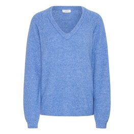 b.young BYOMEA VNECK JUMPER riviera