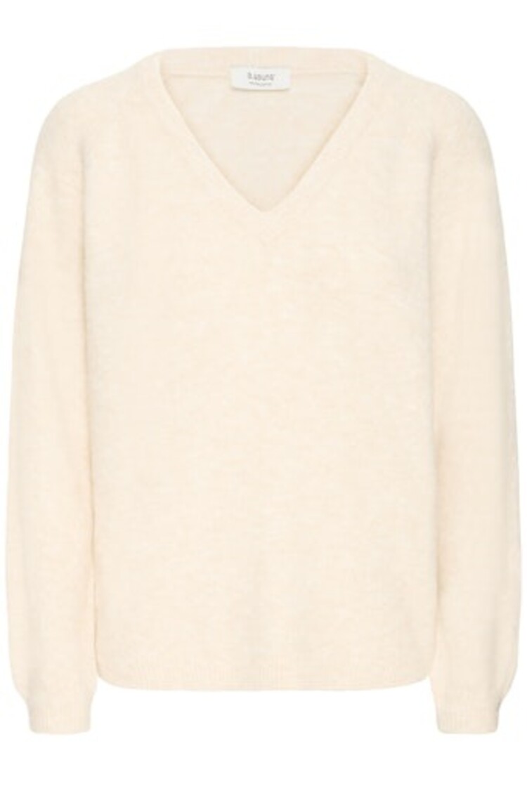 b.young BYOMEA VNECK JUMPER birch