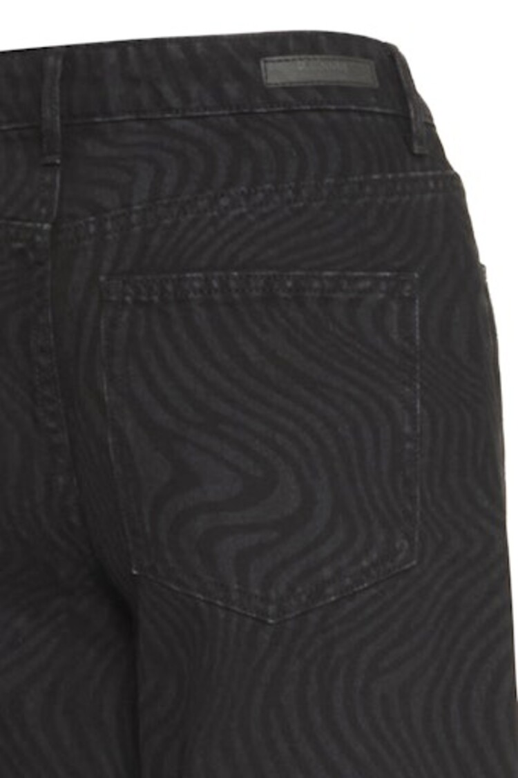 b.young BYLYSSA JEANS black animal