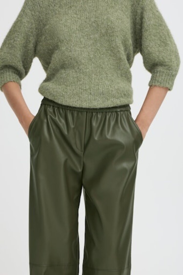 b.young BYDAJA JOGGER grape leaf