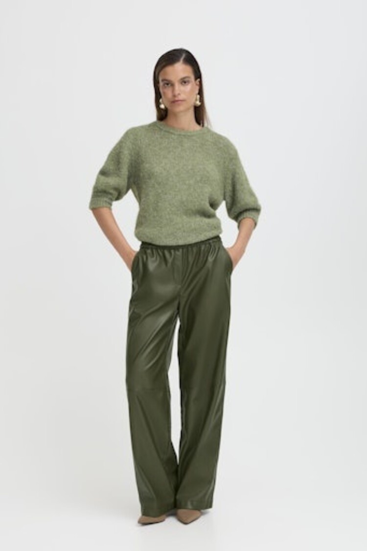 b.young BYDAJA JOGGER grape leaf