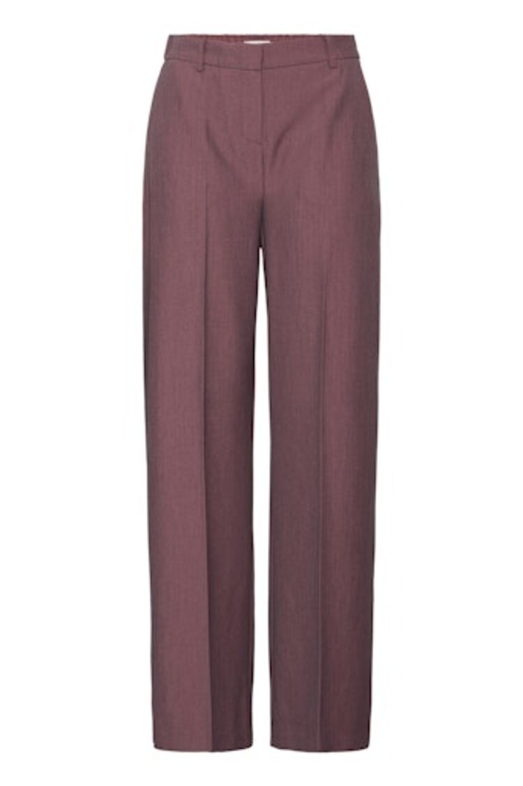 b.young BYDANTA WIDE LEG PANTS 2 roan rouge