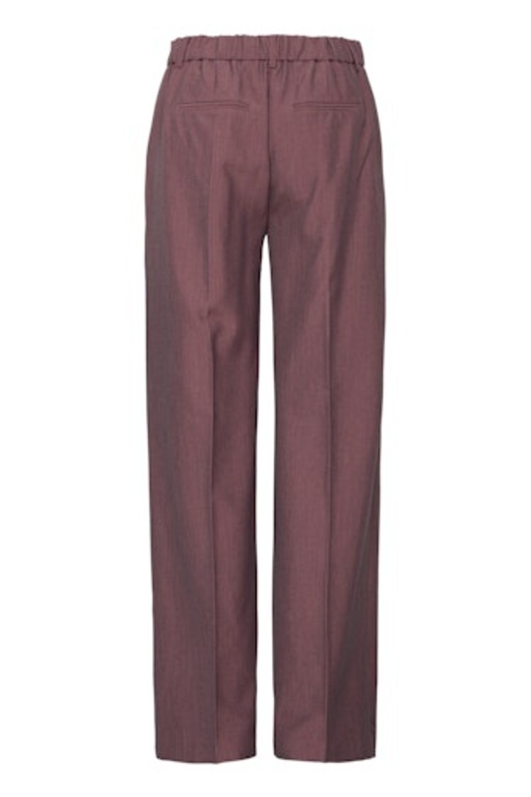 b.young BYDANTA WIDE LEG PANTS 2 roan rouge