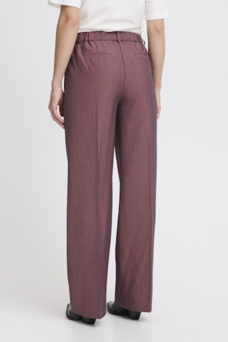 b.young BYDANTA WIDE LEG PANTS 2 roan rouge