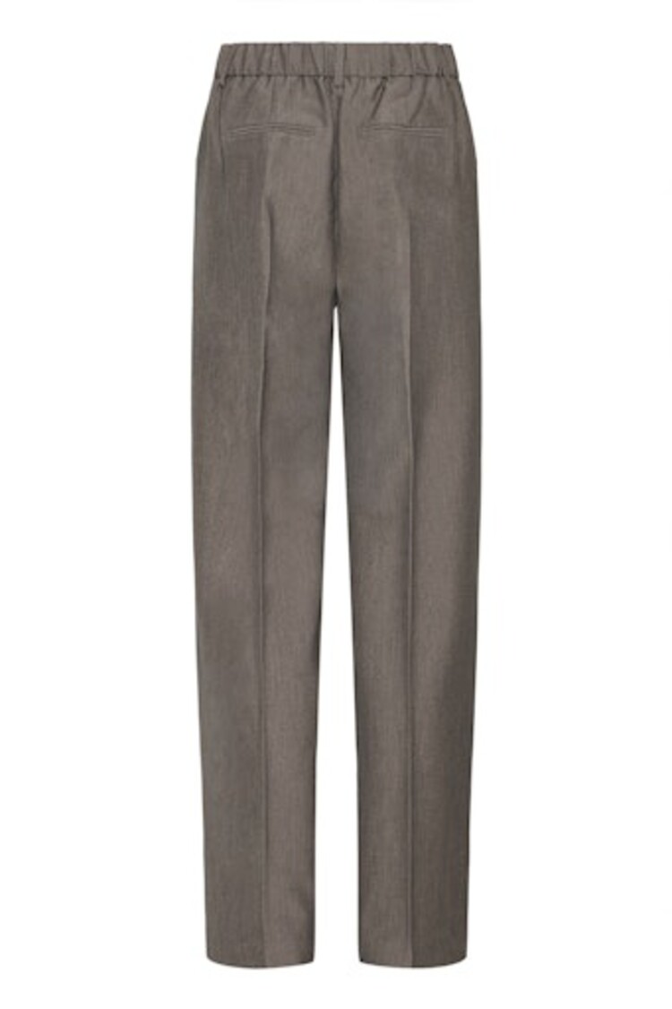 b.young BYDANTA WIDE LEG PANTS 2 walnut melange